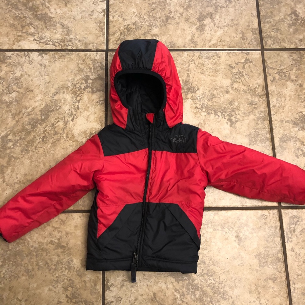 North face reversible coat